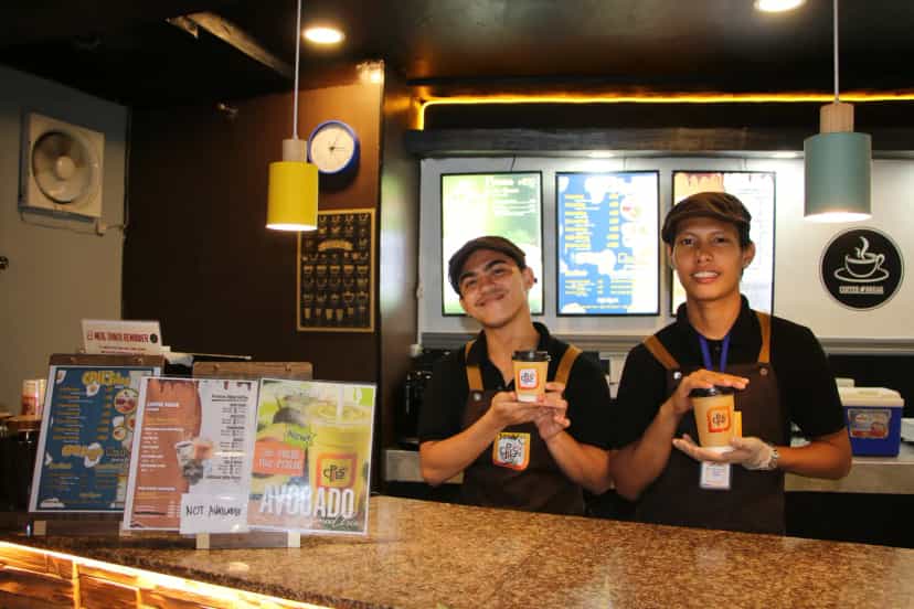 CPILS on-campus coffee bar and barista